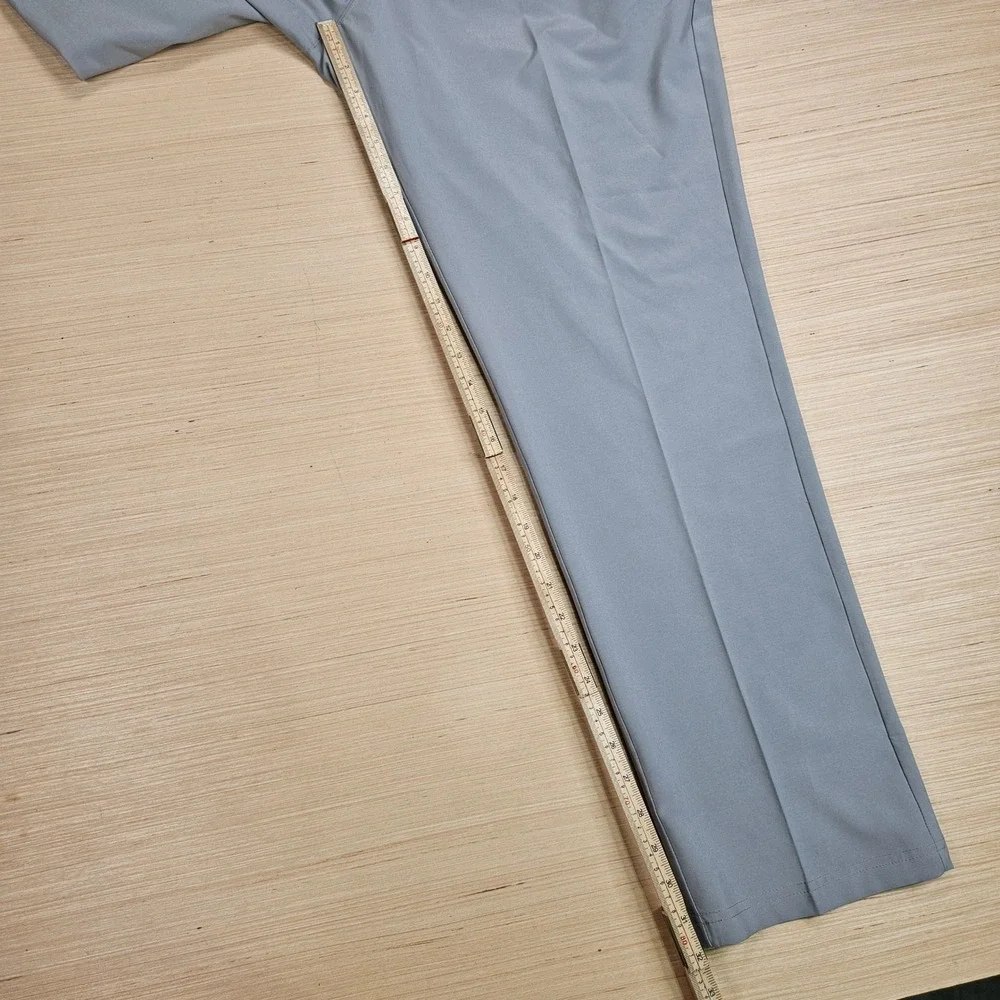 Lot of 2 IZOD Golf Pants Men 40x32 Black Performance Flat Front Stretch Trousers